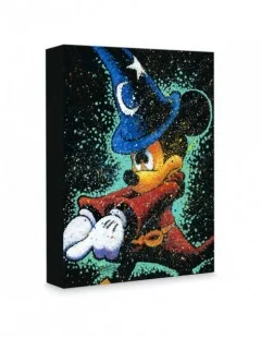 Sorcerer Mickey Mouse ''Mickey Casts a Spell'' Giclée on Canvas by Stephen Fishwick $56.38 COLLECTIBLES