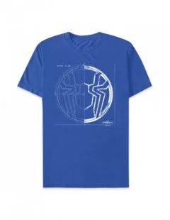 Spider-Man: No Way Home Spider Icon Blueprint T-Shirt for Adults $9.07 UNISEX