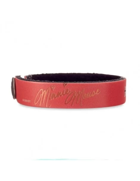 Minnie Mouse Comic Leather Bracelet – Personalizable $4.02 KIDS