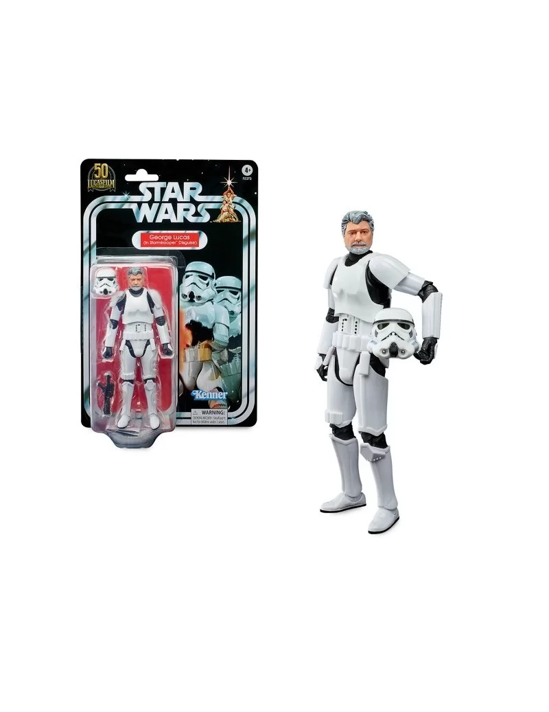 George Lucas (Stormtrooper Disguise) Action Figure – Star Wars: The Black Series by Hasbro – Lucasfilm 50th Anniversary $7.00...