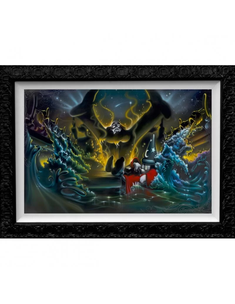 Sorcerer Mickey Mouse ''Great Flood'' Limited Edition Giclée by Noah $88.40 COLLECTIBLES