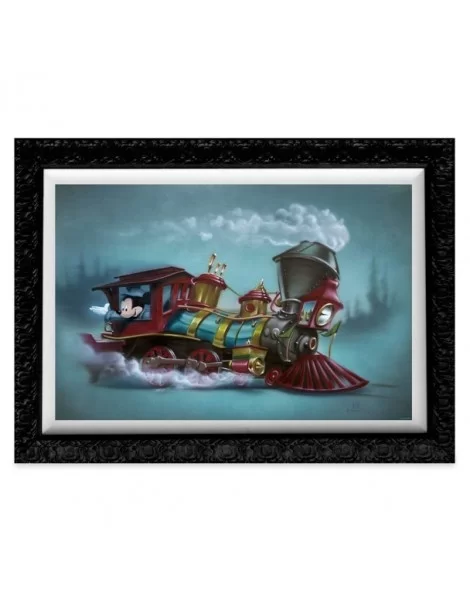 Mickey Mouse ''Little Engin'ear'' Limited Edition Giclée by Noah $47.60 COLLECTIBLES