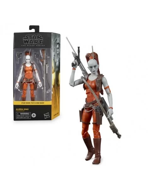 Aurra Sing Action Figure – Star Wars: Clone Wars – Black Series by Hasbro $9.20 COLLECTIBLES