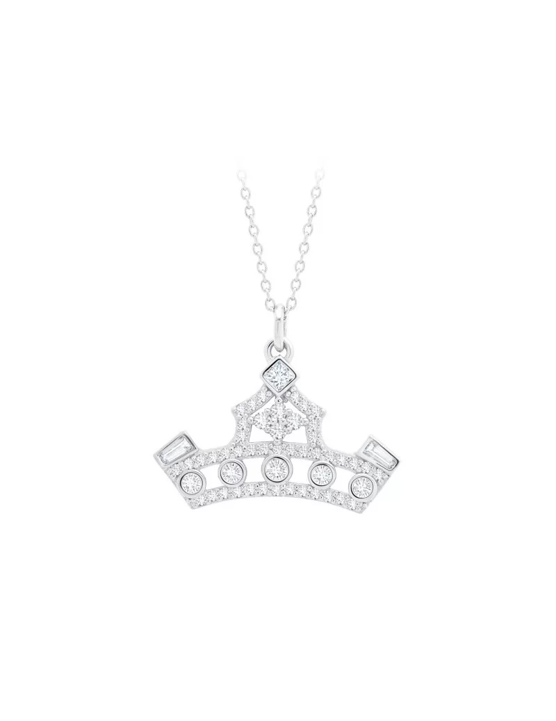 Disney Princess Crown Necklace by CRISLU $44.40 ADULTS