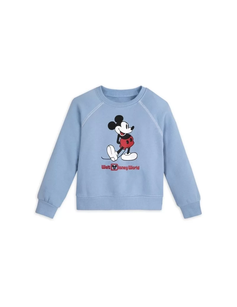 Mickey Mouse Classic Sweatshirt for Kids – Walt Disney World – Blue $14.00 BOYS