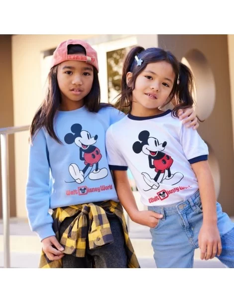 Mickey Mouse Classic Sweatshirt for Kids – Walt Disney World – Blue $14.00 BOYS