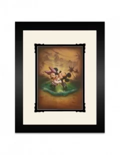 Mickey and Minnie Mouse ''Life with You Is a Dream'' Framed Deluxe Print by Noah $38.40 COLLECTIBLES