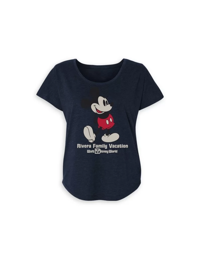 Women's Walt Disney World Mickey Mouse Family Vacation T-Shirt – Customized $11.76 WOMEN