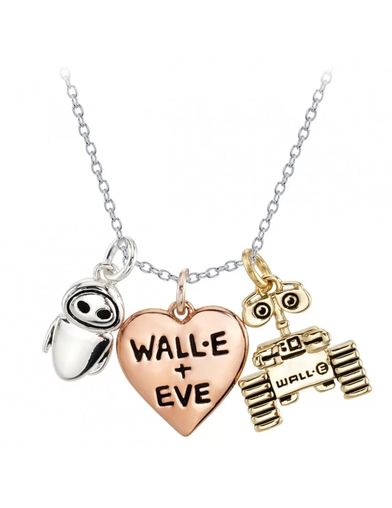 WALL•E and E.V.E. Heart Necklace $7.19 ADULTS