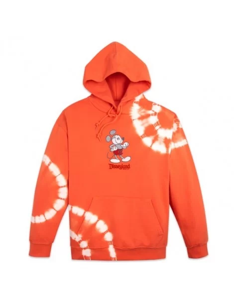 Mickey Mouse Genuine Mousewear Tie-Dye Pullover Hoodie for Adults – Disneyland $16.07 WOMEN