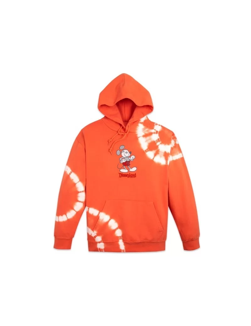 Mickey Mouse Genuine Mousewear Tie-Dye Pullover Hoodie for Adults – Disneyland $16.07 WOMEN