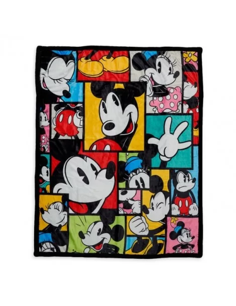 Mickey and Minnie Mouse Throw $21.12 BED & BATH