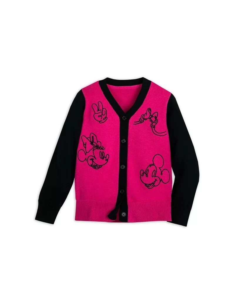Mickey and Minnie Mouse Cardigan for Kids $12.60 WOMEN