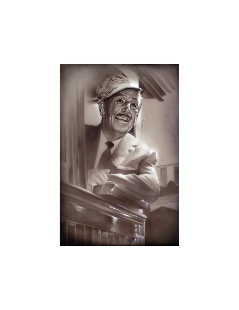 ''Walt in Train'' Limited Edition Giclée by Noah $68.60 COLLECTIBLES