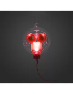 Mickey Mouse Balloon Light-Up Living Magic Sketchbook Ornament – Red $10.58 HOME DECOR