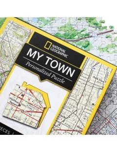 National Geographic My Town Personalized Puzzle – Map Scale: 1:26 000 $17.60 TOYS
