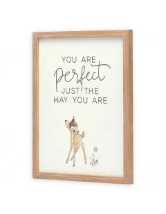 Bambi Framed Wood Wall Décor – ''You Are Perfect'' $6.00 HOME DECOR