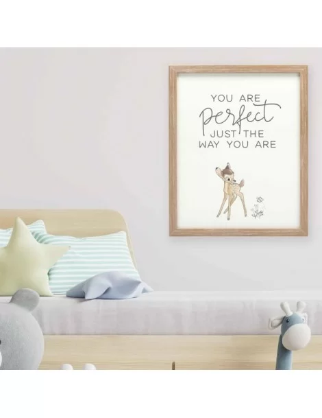 Bambi Framed Wood Wall Décor – ''You Are Perfect'' $6.00 HOME DECOR