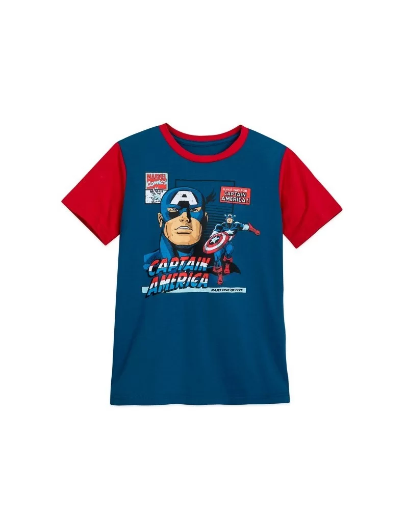 Captain America Fashion Tee for Kids $5.52 GIRLS