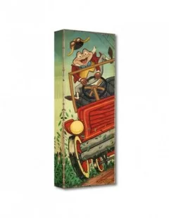 Mr. Toad ''The Wild Ride'' Giclée on Canvas by Trevor Carlton $35.99 COLLECTIBLES