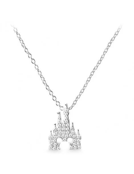 Mickey Mouse Icon on Fantasyland Castle Necklace by Rebecca Hook $21.60 ADULTS