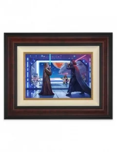 Star Wars ''Obi-Wan's Final Battle'' Framed Canvas by Thomas Kinkade Studios – Limited Edition $240.00 HOME DECOR