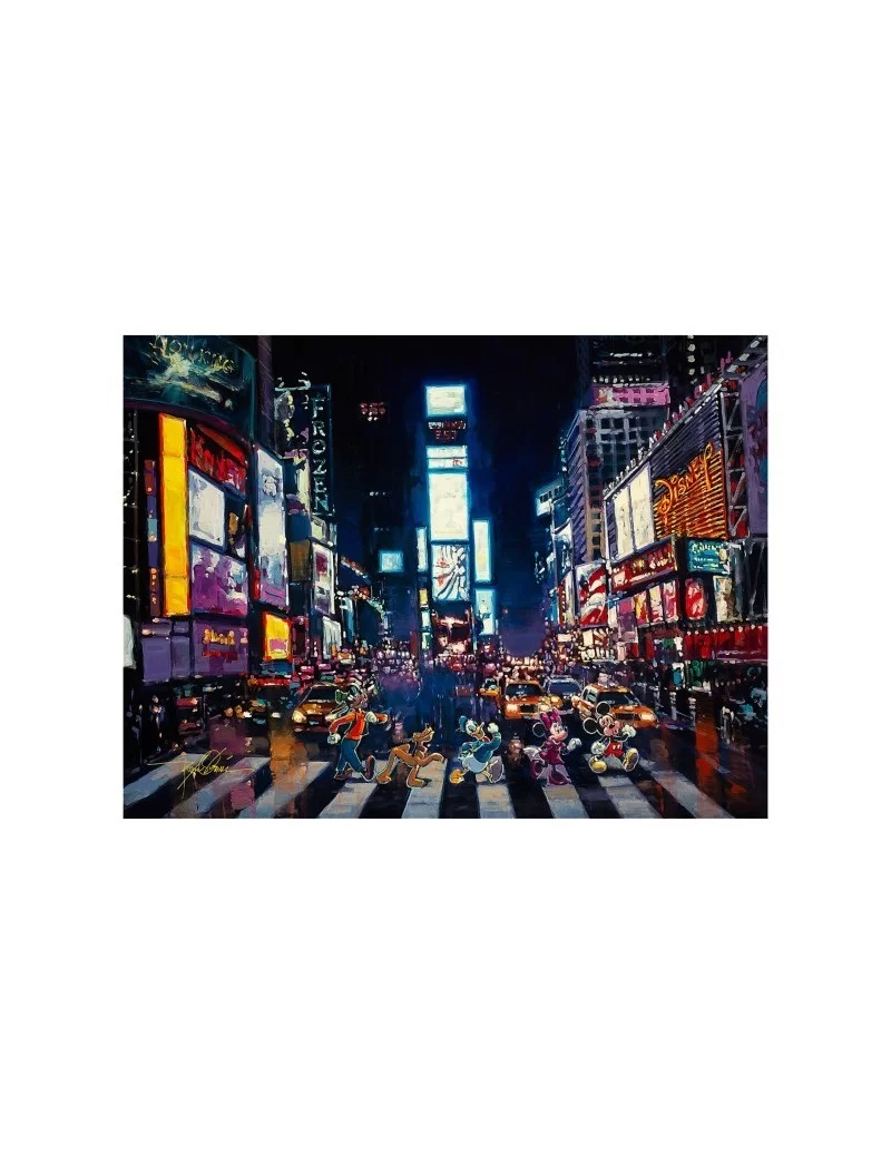 ''Bright Lights of Manhattan'' Gallery Wrapped Canvas by Rodel Gonzalez – Limited Edition $45.60 HOME DECOR
