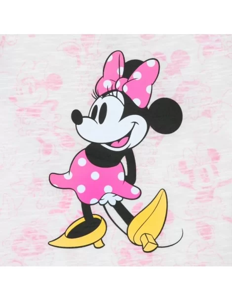 Minnie Mouse Allover Fashion T-Shirt for Girls $5.15 GIRLS