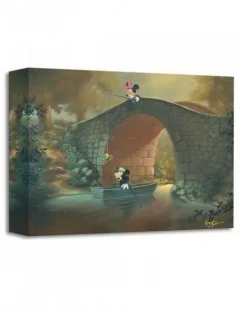 Mickey Mouse and Minnie ''Hooked on You'' Giclée by Rob Kaz $59.98 COLLECTIBLES