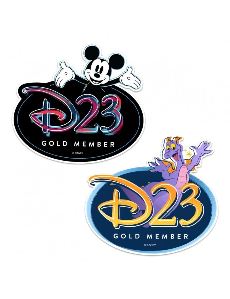 D23 Exclusive Mickey Mouse and Figment Magnet Set $4.68 COLLECTIBLES