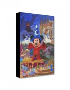 Fantasia ''Story of Music and Magic'' Giclée on Canvas by Manuel Hernandez – Limited Edition $43.20 HOME DECOR