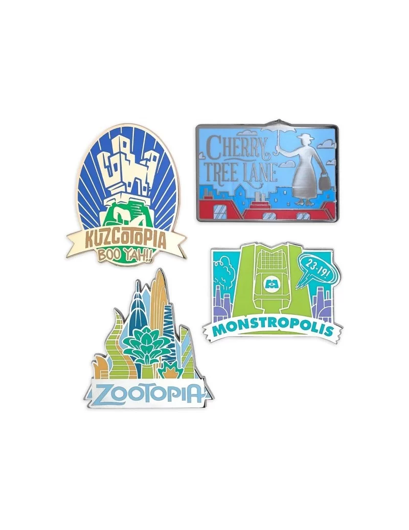D23 Fantastic Worlds Pin Set – Limited Release $5.44 COLLECTIBLES