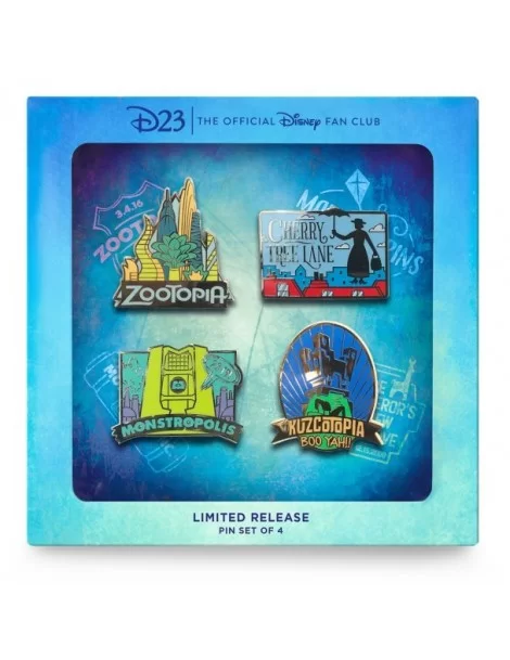 D23 Fantastic Worlds Pin Set – Limited Release $5.44 COLLECTIBLES