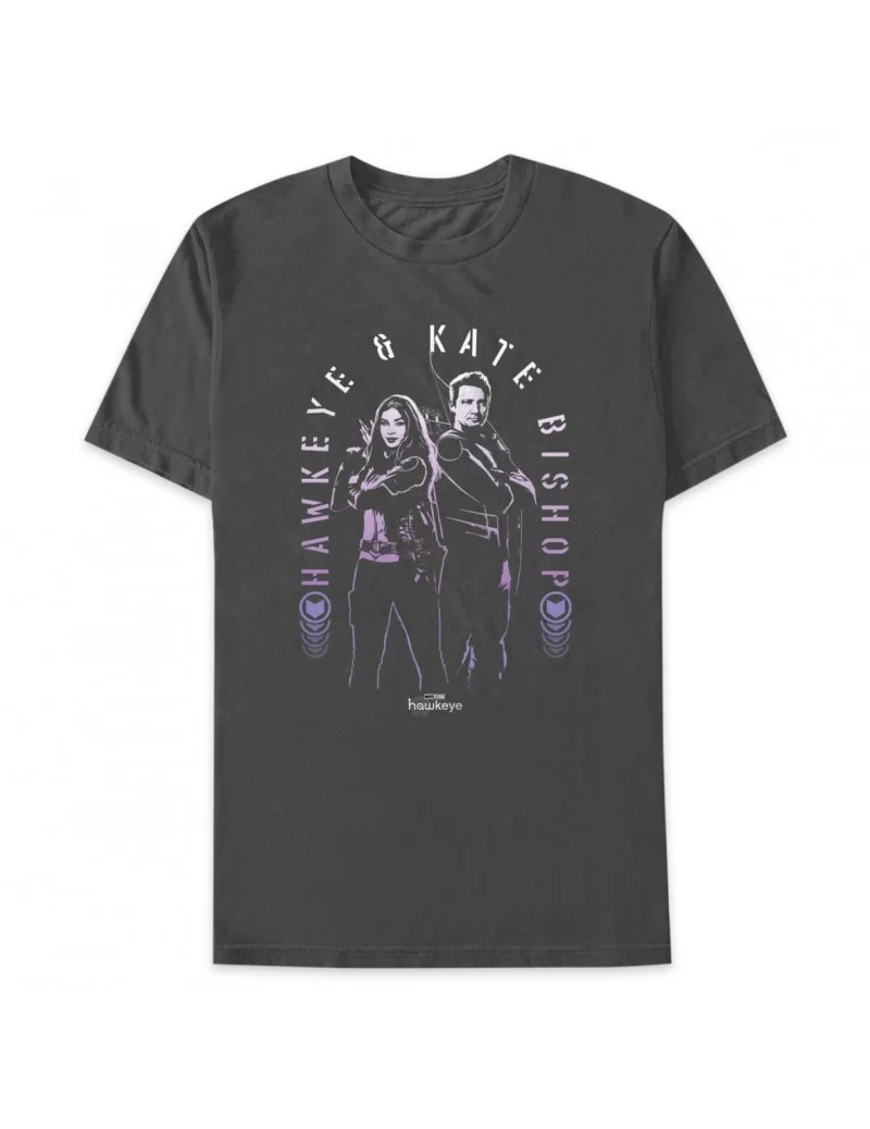 Hawkeye and Kate Bishop T-Shirt for Adults $7.34 WOMEN