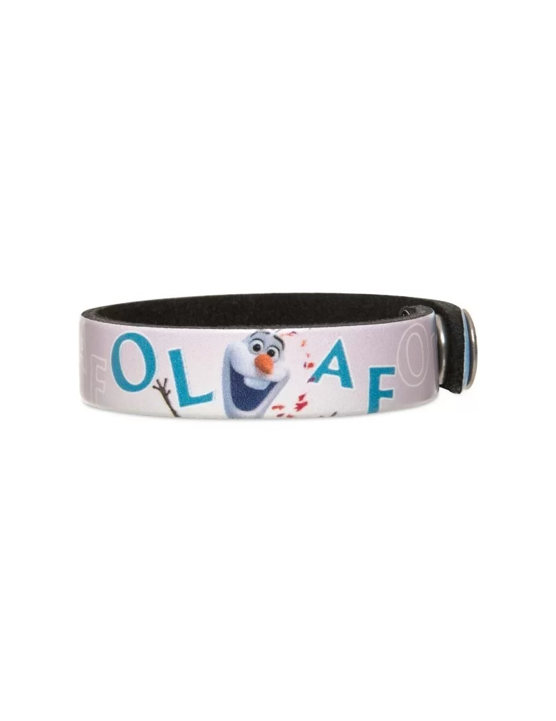 Olaf Wristband by Leather Treaty – Frozen 2 – Personalized $4.68 ADULTS