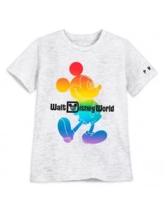 Disney Pride Collection Mickey Mouse T-Shirt for Kids – Walt Disney World $6.88 GIRLS