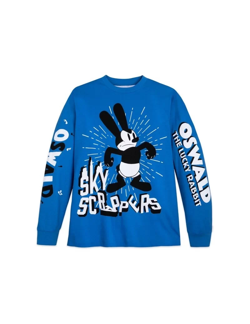 Oswald the Lucky Rabbit Long Sleeve T-Shirt for Adults – Disney100 $16.92 WOMEN