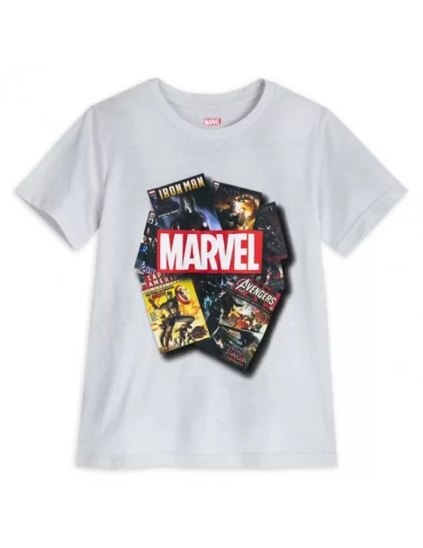 Marvel Comic Book T-Shirt for Kids $6.08 UNISEX