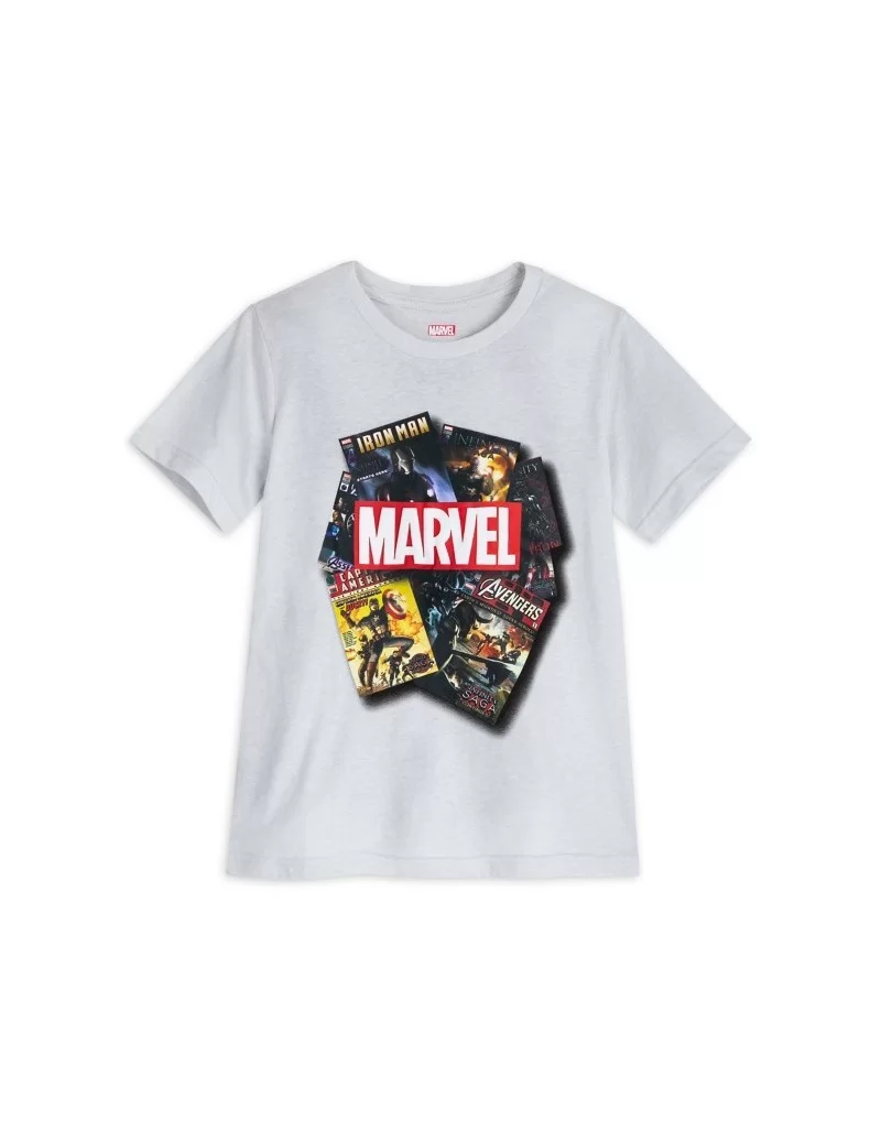 Marvel Comic Book T-Shirt for Kids $6.08 UNISEX