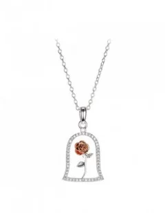 Enchanted Rose Necklace – Beauty and the Beast $8.96 KIDS