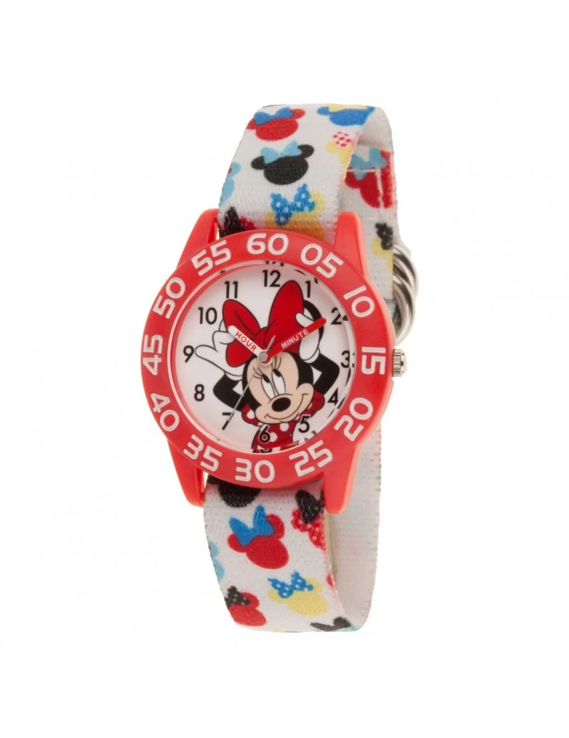 Minnie Mouse Icon Time Teacher Watch – Kids $8.19 KIDS