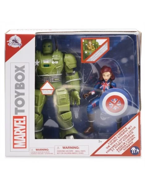 Captain Carter and The Hydra Stomper Action Figure Set – Marvel Toybox $10.92 COLLECTIBLES