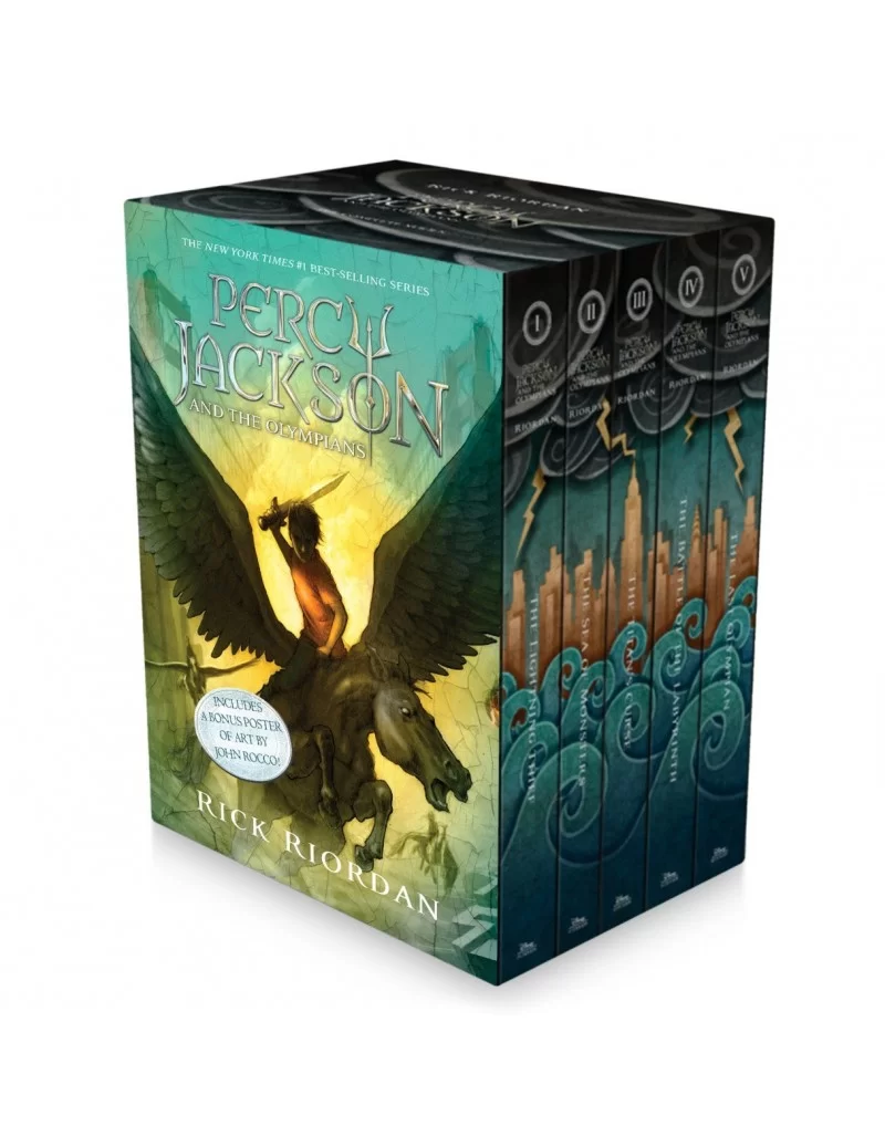 Percy Jackson and the Olympians Five Book Paperback Boxed Set $8.96 BOOKS
