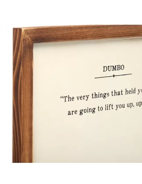 Dumbo Framed Wood Wall Décor $7.00 HOME DECOR