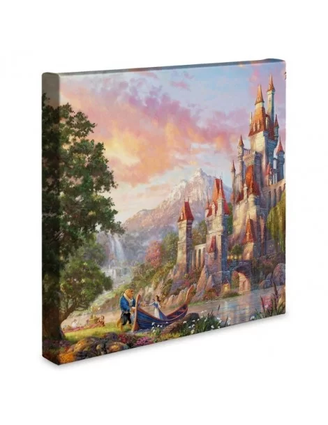 ''Beauty and the Beast II'' Gallery Wrapped Canvas by Thomas Kinkade Studios $36.96 HOME DECOR