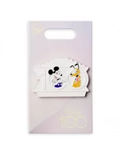 Mickey Mouse and Pluto Disney100 Pin $6.00 COLLECTIBLES
