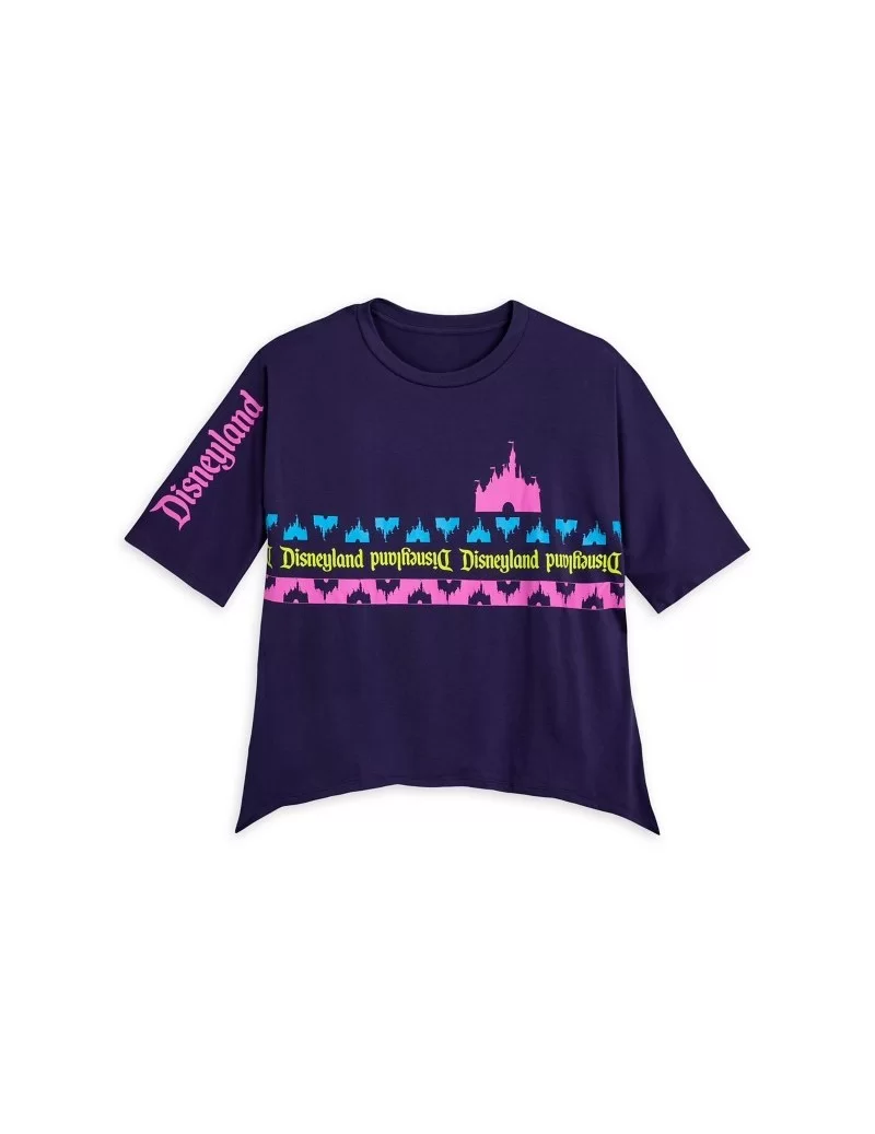 Disneyland Logo T-Shirt for Women – Sleeping Beauty Castle $11.61 WOMEN