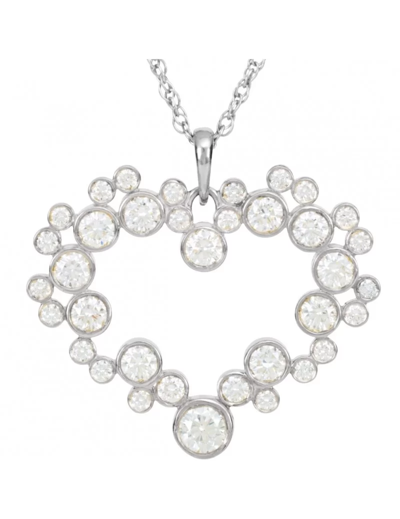 Mickey Mouse Icon Diamond Heart Necklace $2,544.00 ADULTS