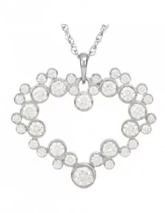 Mickey Mouse Icon Diamond Heart Necklace $2,544.00 ADULTS