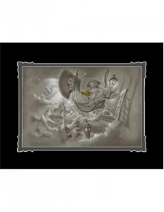 Peter Pan ''Journey to Never Land'' Deluxe Print by Noah $13.99 COLLECTIBLES